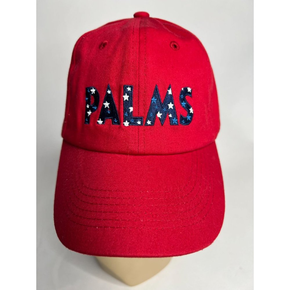 Palms Las Vegas Cap  OS Adjustable Red